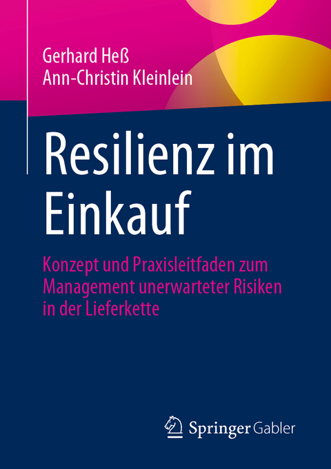 Resilienz im Einkauf - Gerhard Heß, Ann-Christin Kleinlein