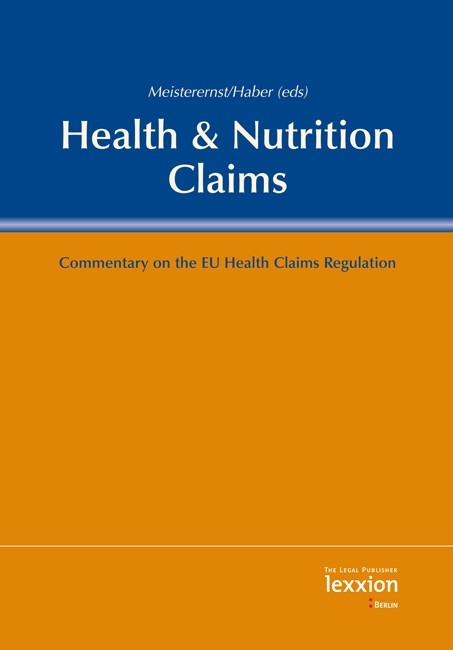 Health & Nutrition Claims - Andreas Meisterernst, Bernd Haber