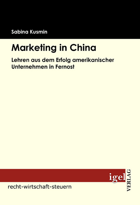 Marketing in China - Sabina Kusmin
