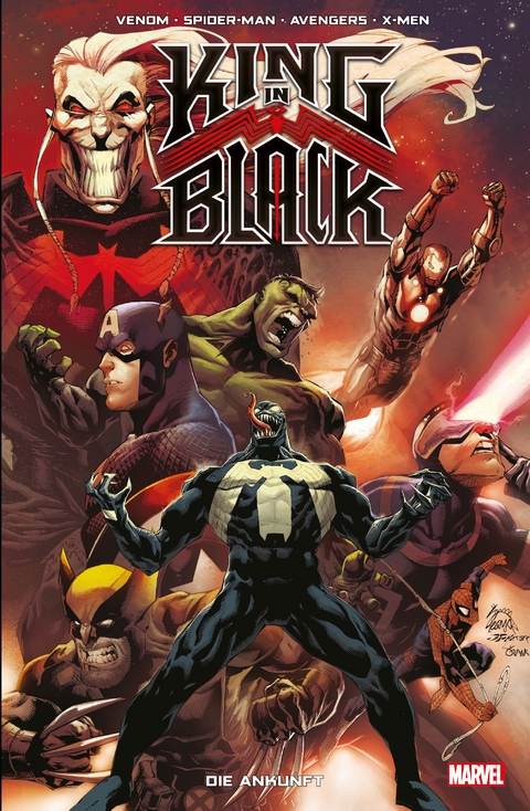 King in Black - Donny Cates, Ryan Stegman, Al Ewing, Aaron Kuder, Jason Aaron, Torunn Gronbekk, Seanan McGuire,  Flaviano, Christopher Cantwell, Salvador Larroca, Clay McLeod Chapman, Guiu Vilanova