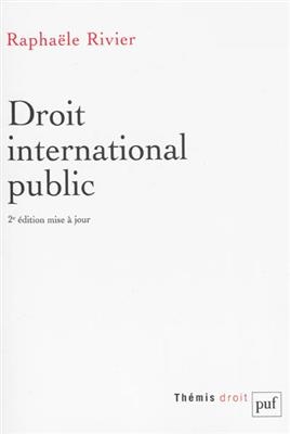 Droit international public - Raphaële Rivier