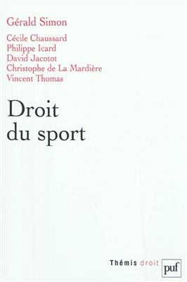 Droit du sport -  SIMON GERALD