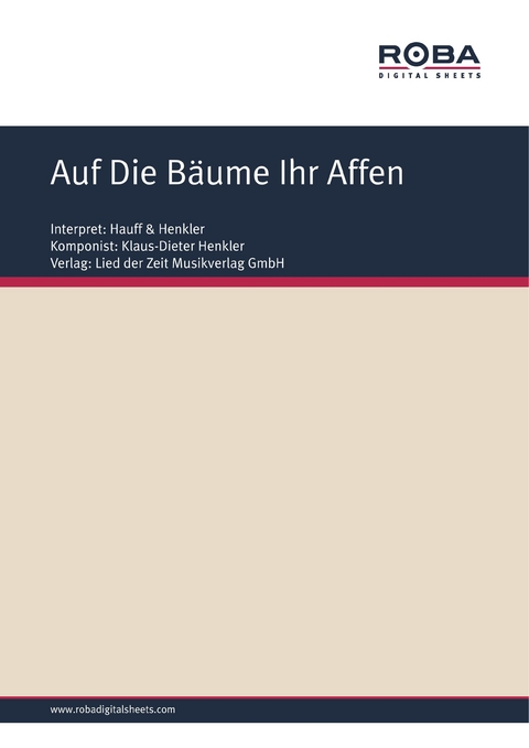 Auf Die Bäume Ihr Affen - Klaus-Dieter Henkler, Gerd Halbach