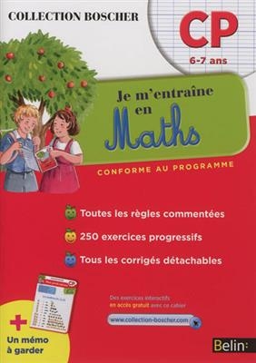 Je m'entraîne en maths : CP, 6-7 ans - Véronique Schwab, Edwige Rafini