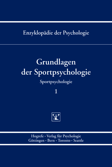 Grundlagen der Sportpsychologie - 