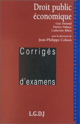 Droit public économique -  COLSON J-P DURAND D