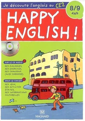 Je découvre l'anglais au CE2, 8-9 ans - Katy Najac, Anne-Rachel Serrain
