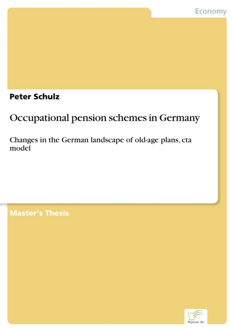 Occupational pension schemes in Germany -  Peter Schulz