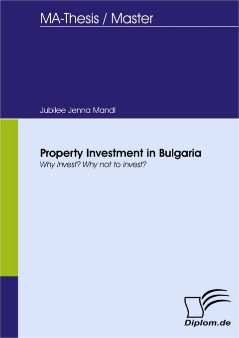 Property Investment in Bulgaria -  Jubilee Jenna Mandl