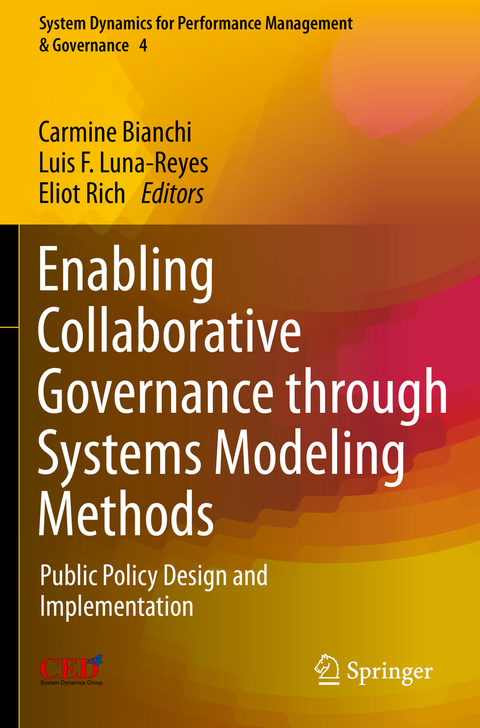 Enabling Collaborative Governance through Systems Modeling Methods - 