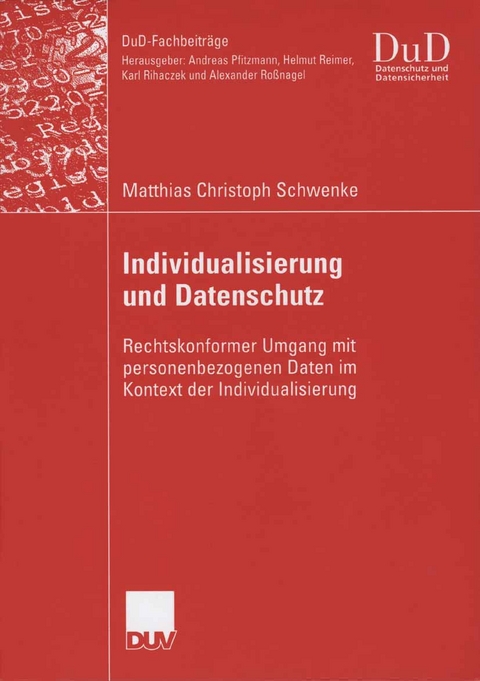 Individualisierung und Datenschutz - Matthias Schwenke