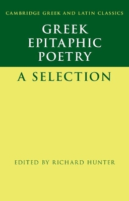 Greek Epitaphic Poetry - 