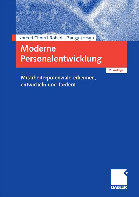 EBook: Moderne Personalentwicklung Von Norbert Thom | ISBN 978-3-8349 ...