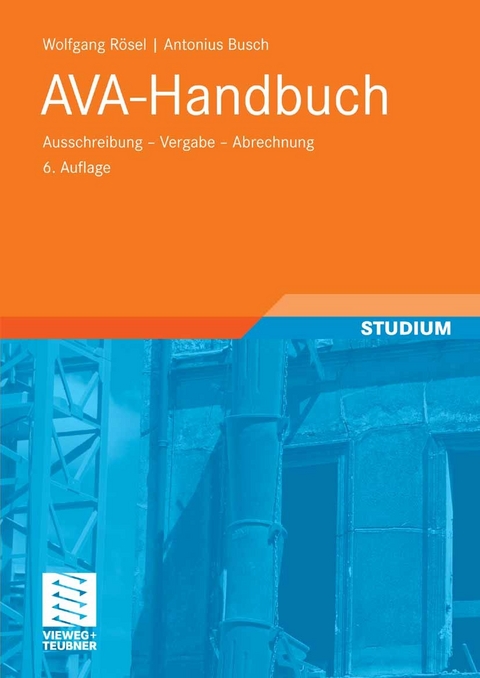 AVA-Handbuch - Wolfgang Rösel, Antonius Busch