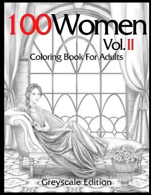 100 Women Coloring Book For Adults Vol.2 - Emily Paperheart