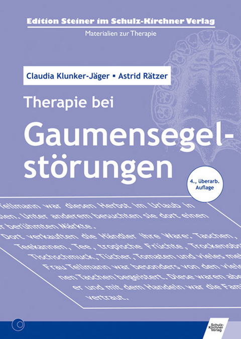 Therapie bei Gaumensegelstörungen -  Claudia Klunker,  Astrid Rätzer