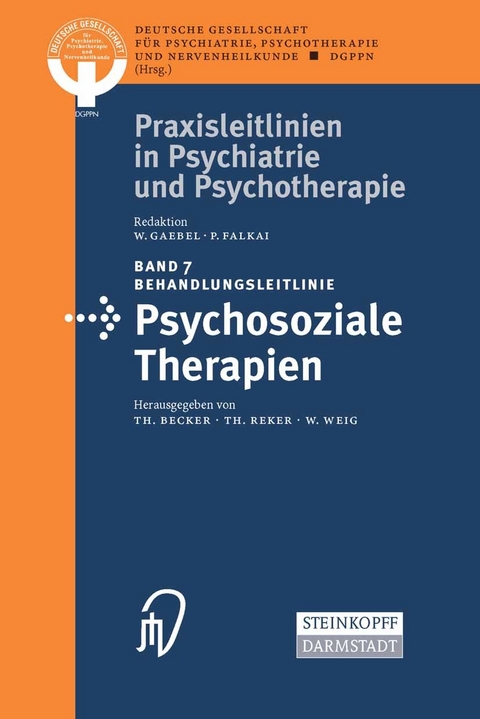 Behandlungsleitlinie Psychosoziale Therapien - 