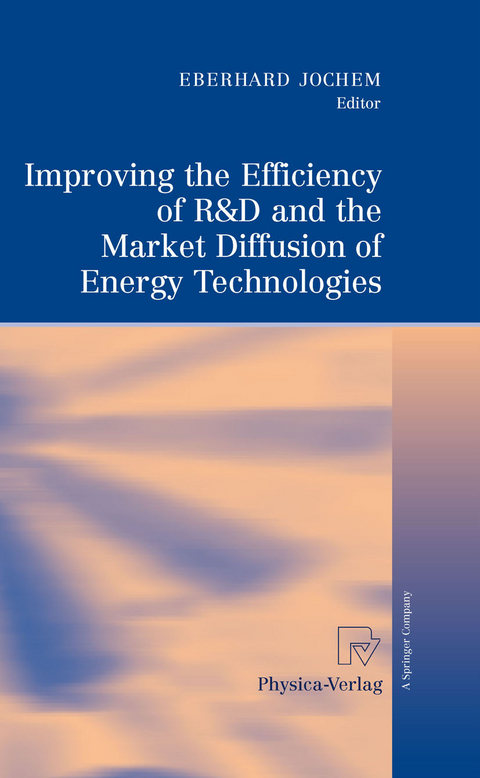 Improving the Efficiency of R&D and the Market Diffusion of Energy Technologies - 