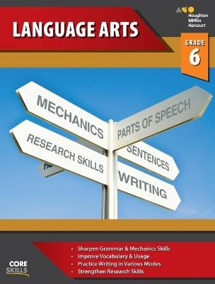 Core Skills Language Arts Workbook Grade 6 -  Houghton Mifflin Harcourt