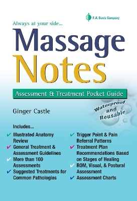 Massage Notes 1e - Ginger Castle