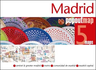 Madrid PopOut Map - 