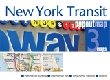 New York Transit PopOut Map - PopOut Maps