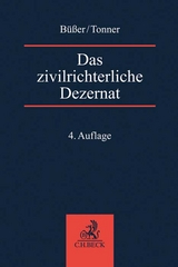 Das zivilrichterliche Dezernat - Janko Büßer, Martin Tonner