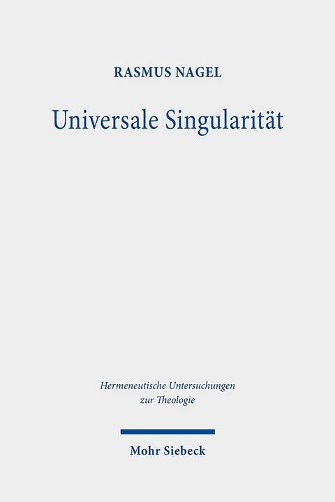 Universale Singularität - Rasmus Nagel