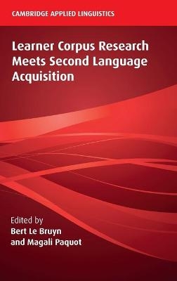 Learner Corpus Research Meets Second Language Acquisition - 