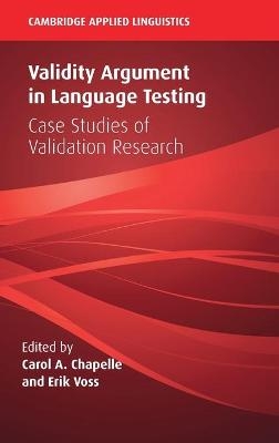 Validity Argument in Language Testing - 