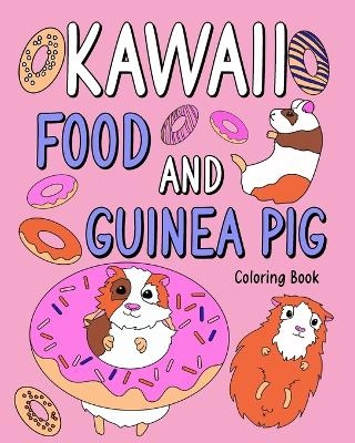 Kawaii food and Guinea Pig Coloring Book -  Paperland