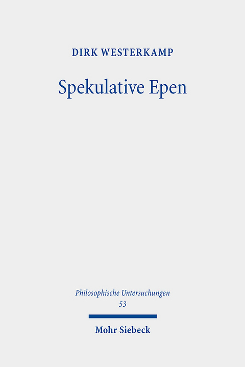 Spekulative Epen - Dirk Westerkamp