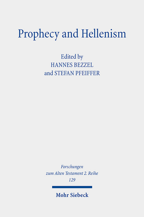 Prophecy and Hellenism - 