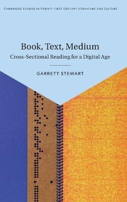 Book, Text, Medium - Garrett Stewart