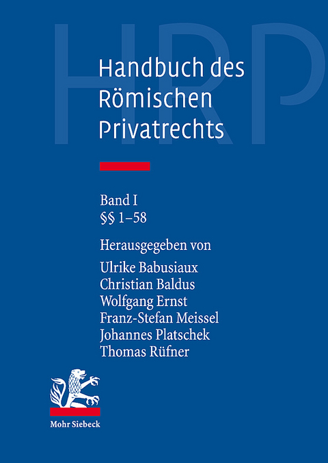 Handbuch des Römischen Privatrechts - 