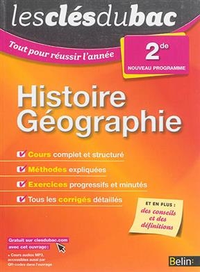 Histoire géographie 2de : nouveau programme - Nathalie Martine