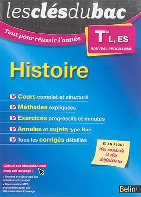 Histoire terminale L, ES : nouveau programme - Nicolas (1967-.... Balaresque,  géopoliticien)