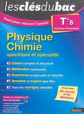 Physique chimie terminale S, spécifique et spécialité : nouveau programme -  FIAT / DEGUIGNET