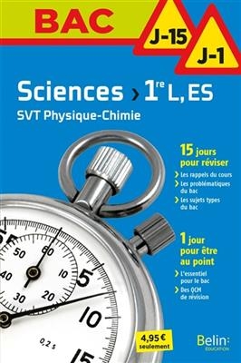 Sciences, SVT, physique chimie 1re L, ES - Ariane Pasco, Emilie Rudault