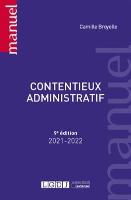 Contentieux administratif : 2021-2022 - Camille Broyelle