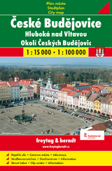 České Budějovice / Budweis (Stadtplan 1:15.000)