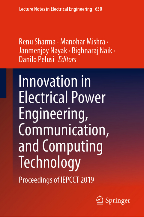 Innovation in Electrical Power Engineering, Communication, and Computing Technology - 