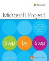 Microsoft Project Step by Step (covering Project Online Desktop Client) - Lewis, Cindy