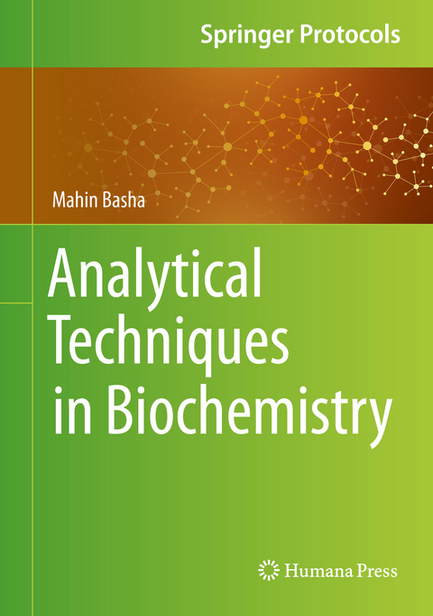 Analytical Techniques in Biochemistry - Mahin Basha