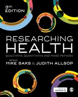 Researching Health - Saks, Mike; Allsop, Judith