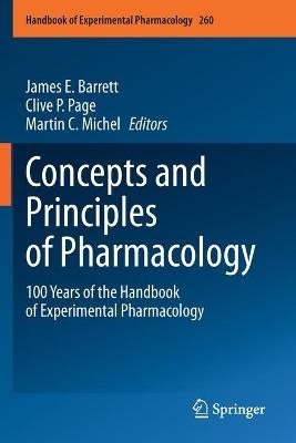 Concepts and Principles of Pharmacology - 