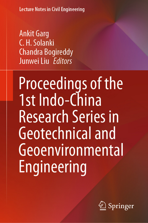 Proceedings of the 1st Indo-China Research Series in Geotechnical and Geoenvironmental Engineering - 