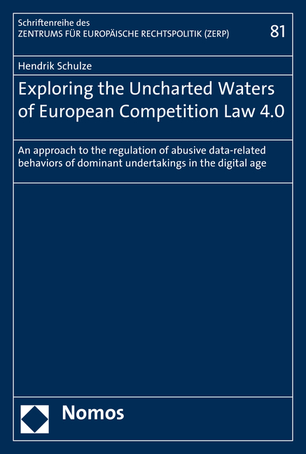 Exploring the Uncharted Waters of European Competition Law 4.0 - Hendrik Schulze