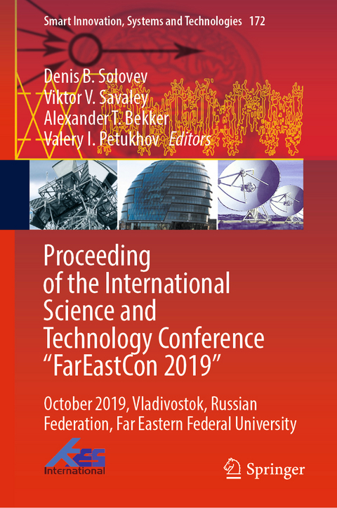 Proceeding of the International Science and Technology Conference "FarEastСon 2019" - 