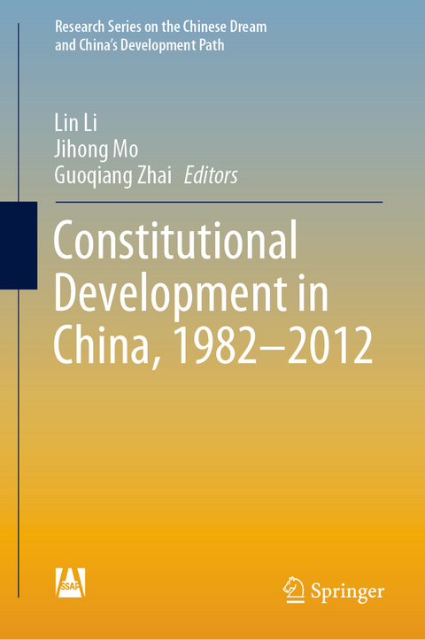 Constitutional Development in China, 1982-2012 - 